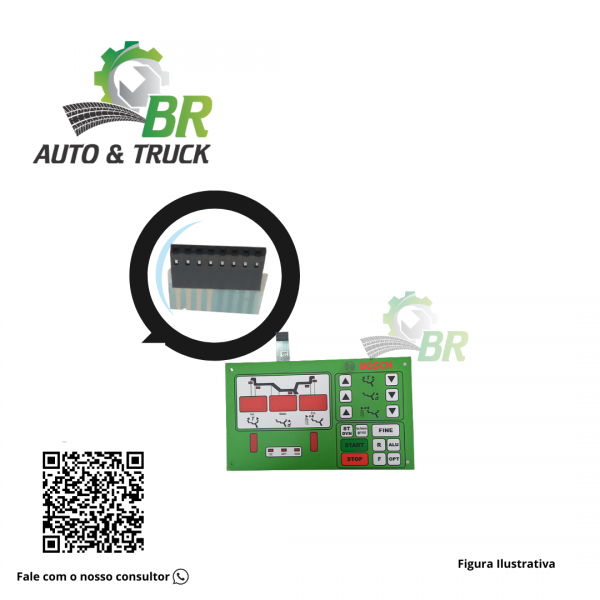 1696220002 PAINEL TECLADO - BALANCEADORA GEODYNA BRS 504 (BOSCH) - Image 3