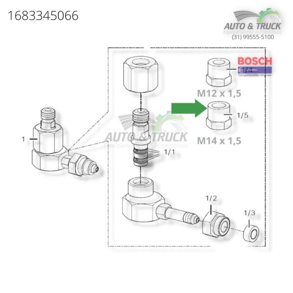 1683345066 ADAPTADOR M14 X 1,5 - Image 2