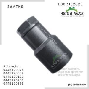 3#ATKS Porca Sextavada Para Ponteira 0445120058, 0445120059, 0445120123, 0445120289, 0445120393