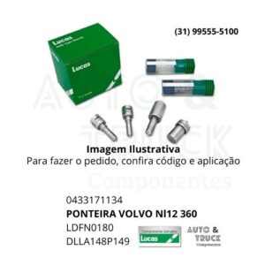 0433171134 - PONTEIRA VOLVO - LDFN0180 - DLLA148P149