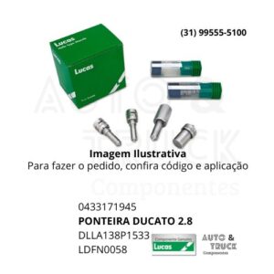 0433171945 - PONTEIRA DUCATO 2.8 - DLLA138P1533 - LDFN0058