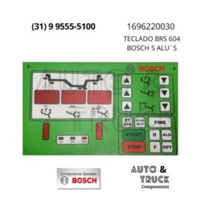 1696220030 TECLADO BRS 604 BOSCH 5 ALU´S