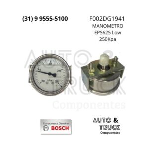 F002DG1941 MANOMETRO EPS625 Low 250Kpa