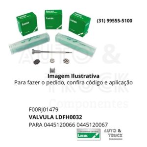 F00RJ01479  VALVULA LDFH0032 PARA 0445120066 0445120067