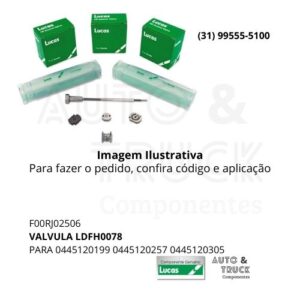F00RJ02506  VALVULA LDFH0078 PARA 0445120199 0445120257 0445120305