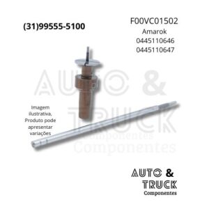 F00VC01502SHY VÁLVULA CONTROLE AMAROK INJETORES 0445110646 / 647