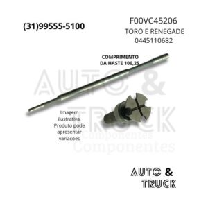 F00VC45206SHY KIT VÁLVULA PARA 0445110682 TORO RENEGADE HASTE 106,25MM