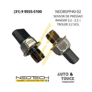 NEO85PP4002 SENSOR DE PRESSAO RANGER 3.2 - 2.2 | TROLER 3.2 5CIL