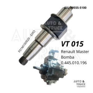 VT015 EIXO RENAULT MASTER 2.5 F01M100920 PARA 0445010196