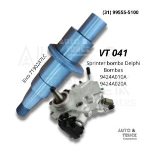 VT041 EIXO SPRINTER DELPHI 7190247LC PARA 9424A010A 9424A020A
