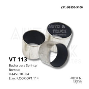 VT113 BUCHA SPRINTER Bomba 0445010024 Eixo FOOROP1114
