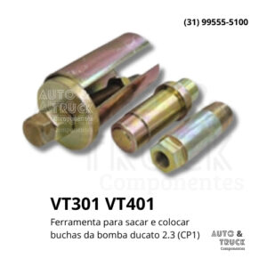 VT301 VT401 FERRAMENTA PARA SACAR E COLOCAR BUCHAS DA BOMBA DUCATO 2.3 (CP1)
