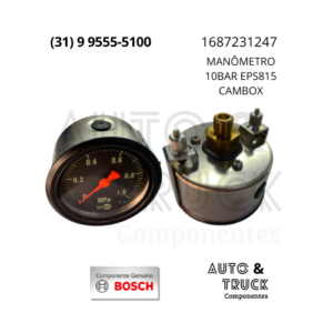 1687231247 MANÔMETRO 10BAR EPS815 CAMBOX