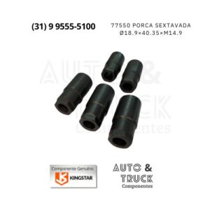 77550 PORCA SEXTAVADA Ø18.9×40.35×M14.9