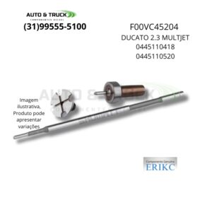 F00VC45204 EK VÁLVULA BASTÃO DUCATO 2.3 MULTJET 0445110418 / 0445110520
